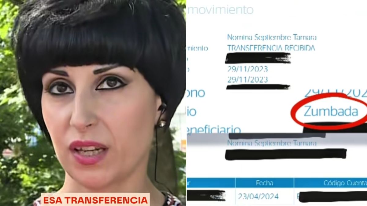 Una trabajadora denuncia a su jefe, que es su ex marido, por llamarla ‘zumbada’ en la nómina: “me siento desprotegida, nadie debería insultarme cuando recibo mi salario” Tamara August junto a una captura de su nómina