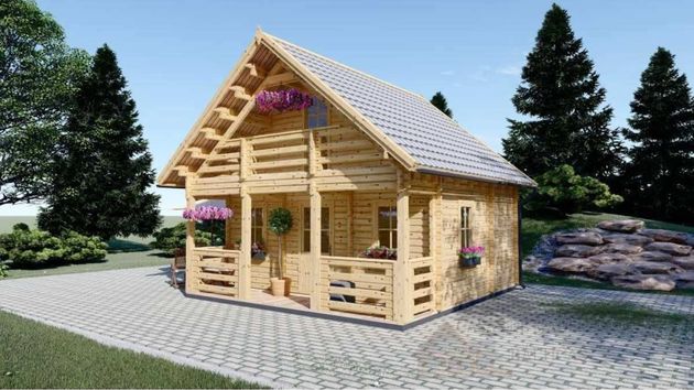 La casa prefabricada más sorprendente tiene 2 plantas, porche y terraza y cuesta menos de 15.000 euros