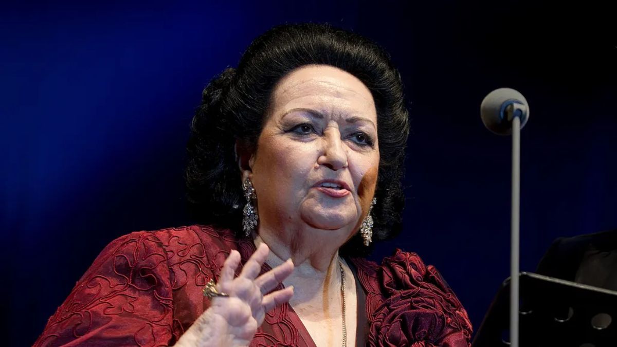 La soprano Montserrat Caballé La soprano Montserrat Caballé