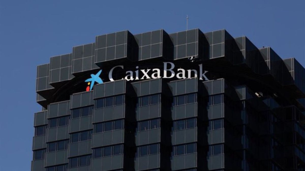Una oficina de CaixaBank