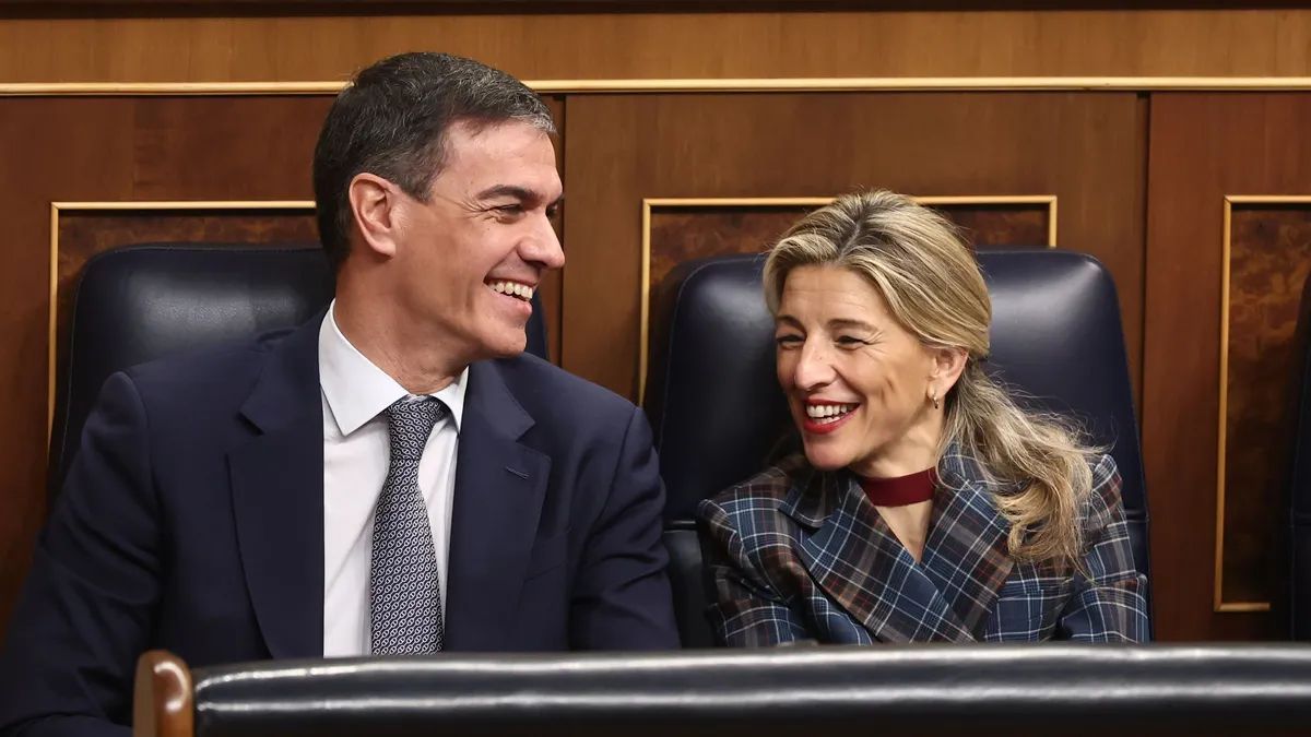 Yolanda Díaz y Pedro Sánchez Yolanda Díaz y Pedro Sánchez
