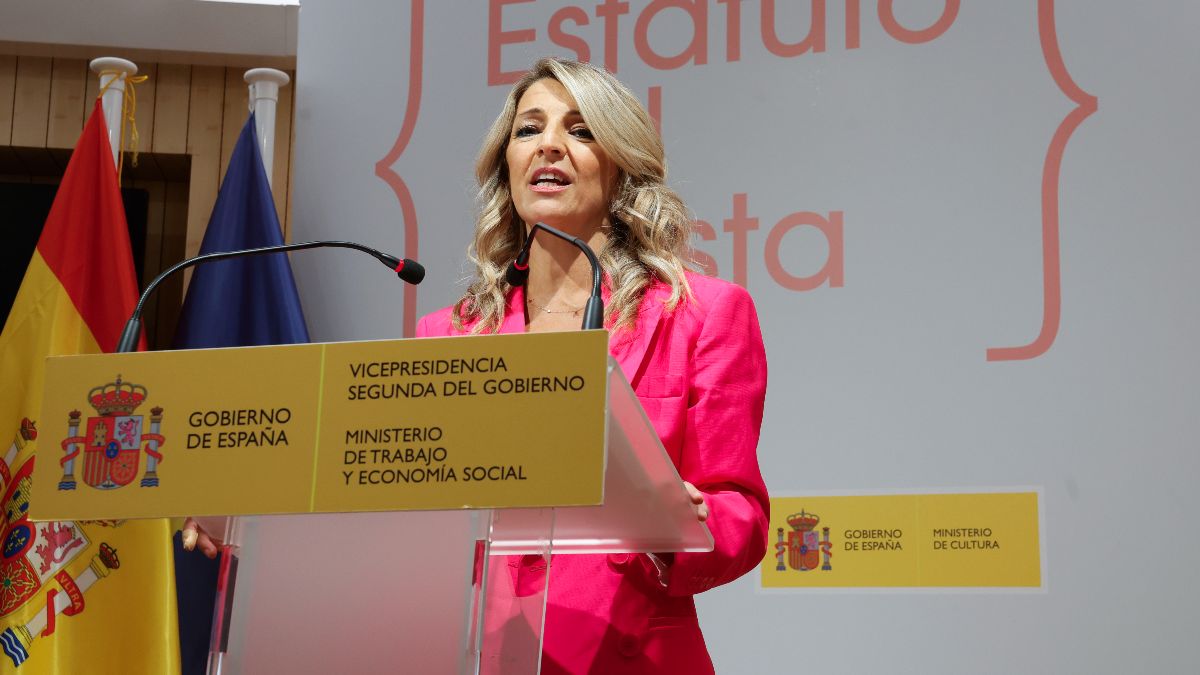 Así es el nuevo registro horario que impondrá Yolanda Díaz en todas las empresas La ministra de Trabajo, Yolanda Díaz, en una comparecencia reciente