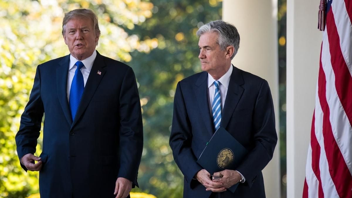 Jerome Powell y Donald Trump Jerome Powell y Donald Trump