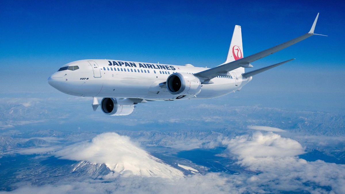 Un avión de Japan Airlines Un avión de Japan Airlines