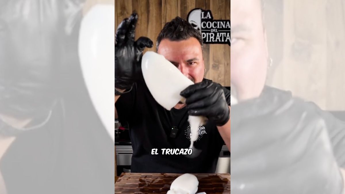 Sergio Enciso, cocinero: “este es mi trucazo para que no te quede dura la sepia” Sergio Enciso, cocinero, en el vídeo