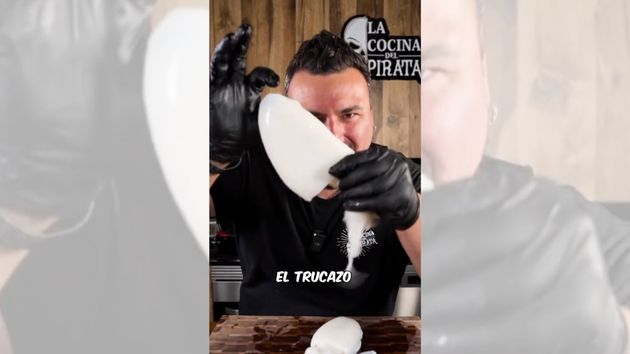 Sergio Enciso, cocinero, en el vídeo