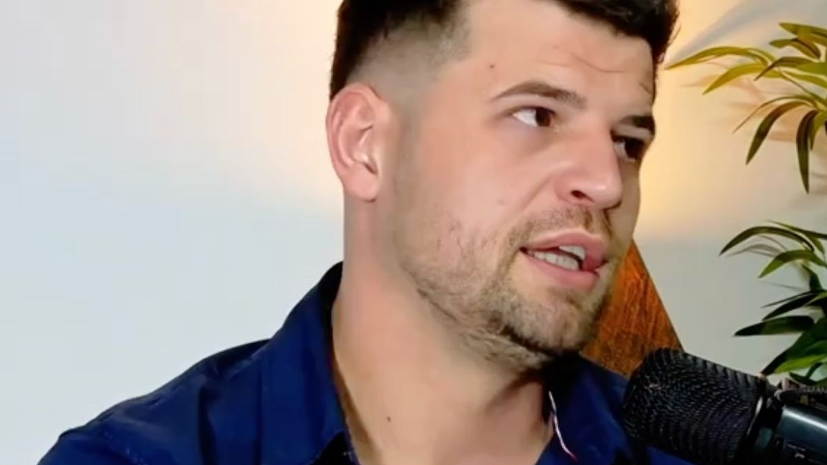 El empresario Mario Cozma durante una entrevista