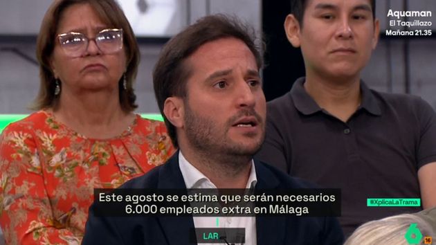Diego, empresario: "Hay compañeros que dicen que no encuentran trabajadores porque estos prefieren jugar al pádel"