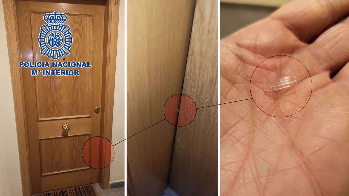 policia nacional alerta puerta casa vacaciones