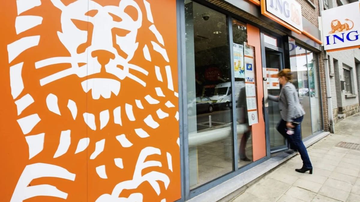 Una sucursal del banco ING en España