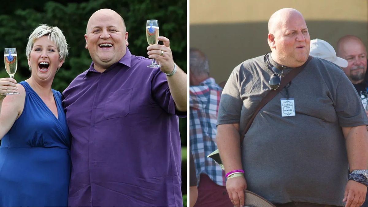 Adrian y Gilian durante la celebración del premio