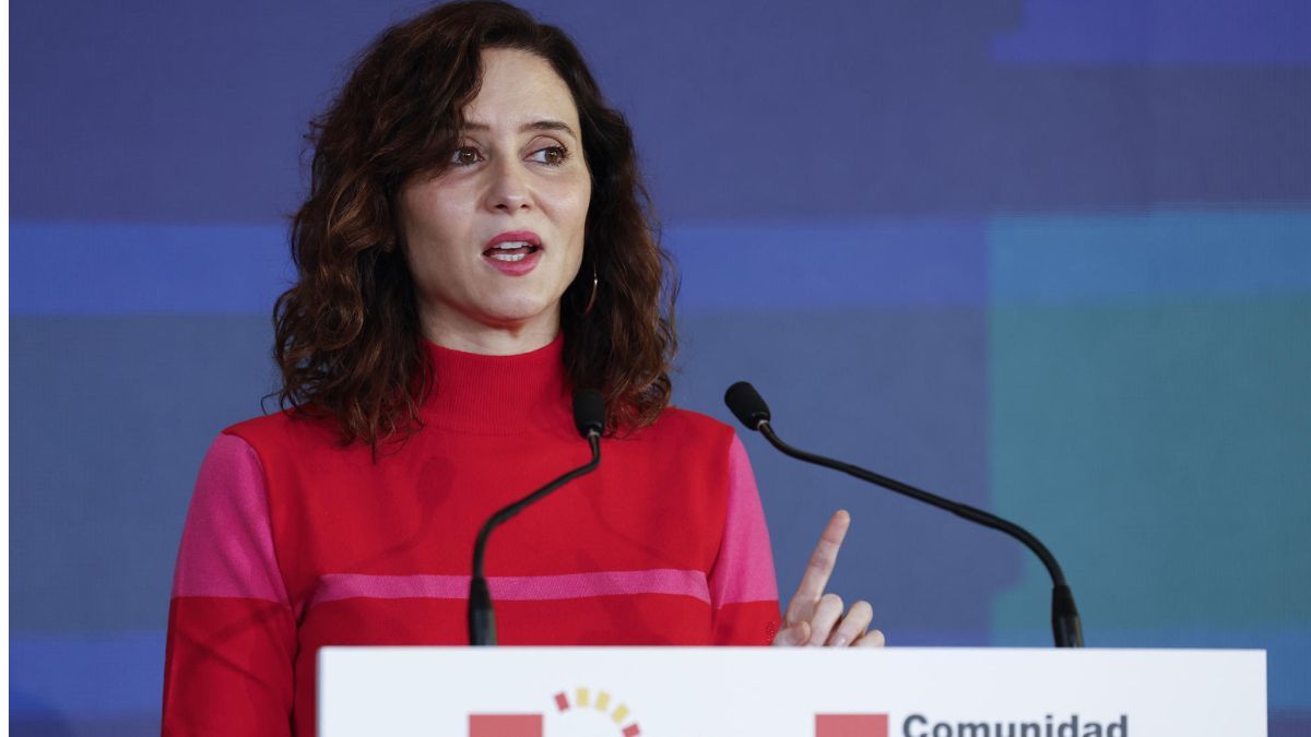 Isabel Díaz Ayuso, presidenta de la Comunidad de Madrid