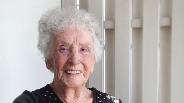 Una anciana mayor