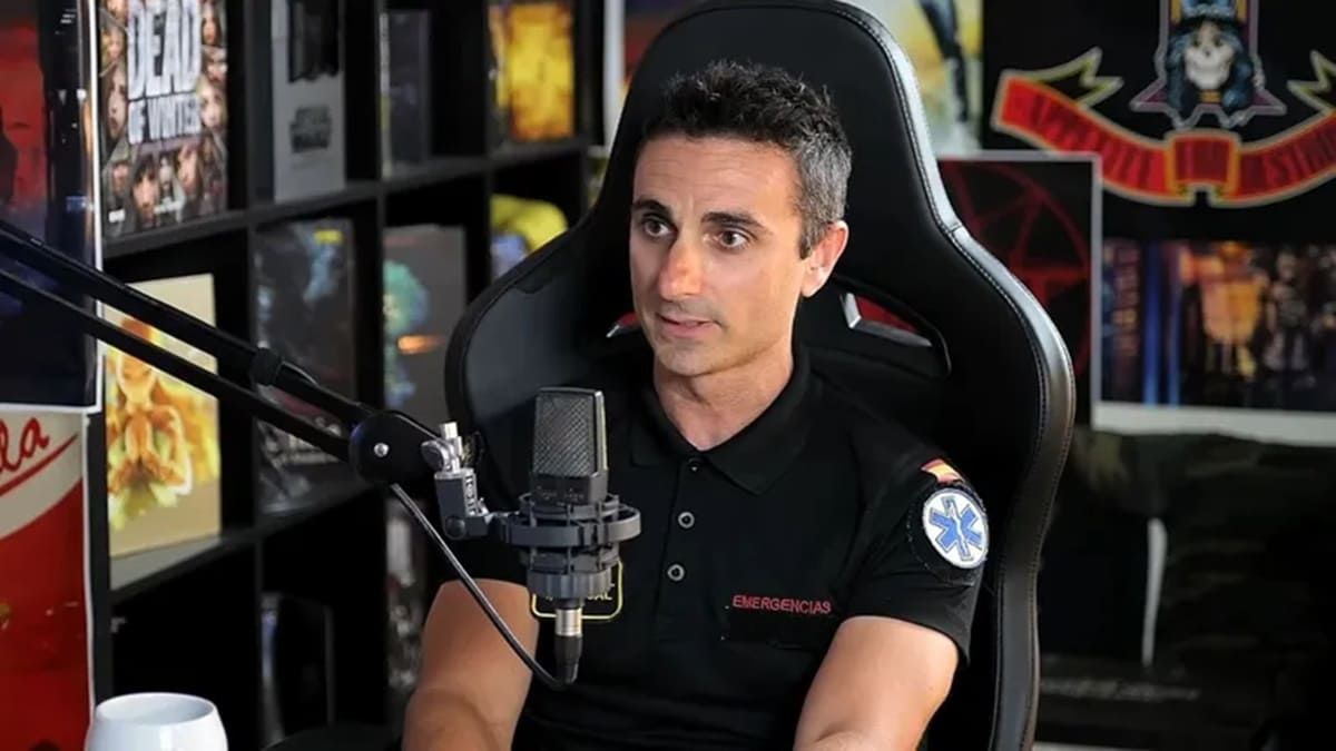 Miguel Assal durante un entrevista en el programa de Jordi Wild