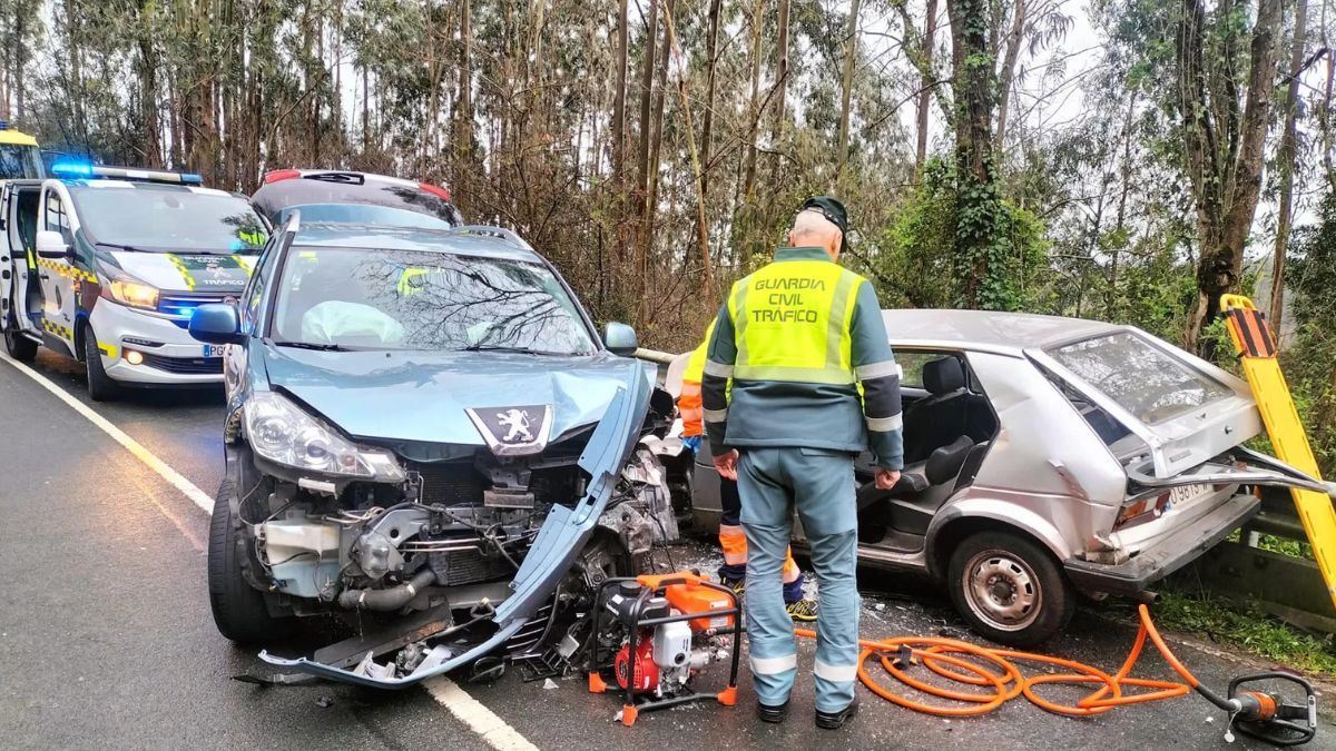 Un accidente de tráfico