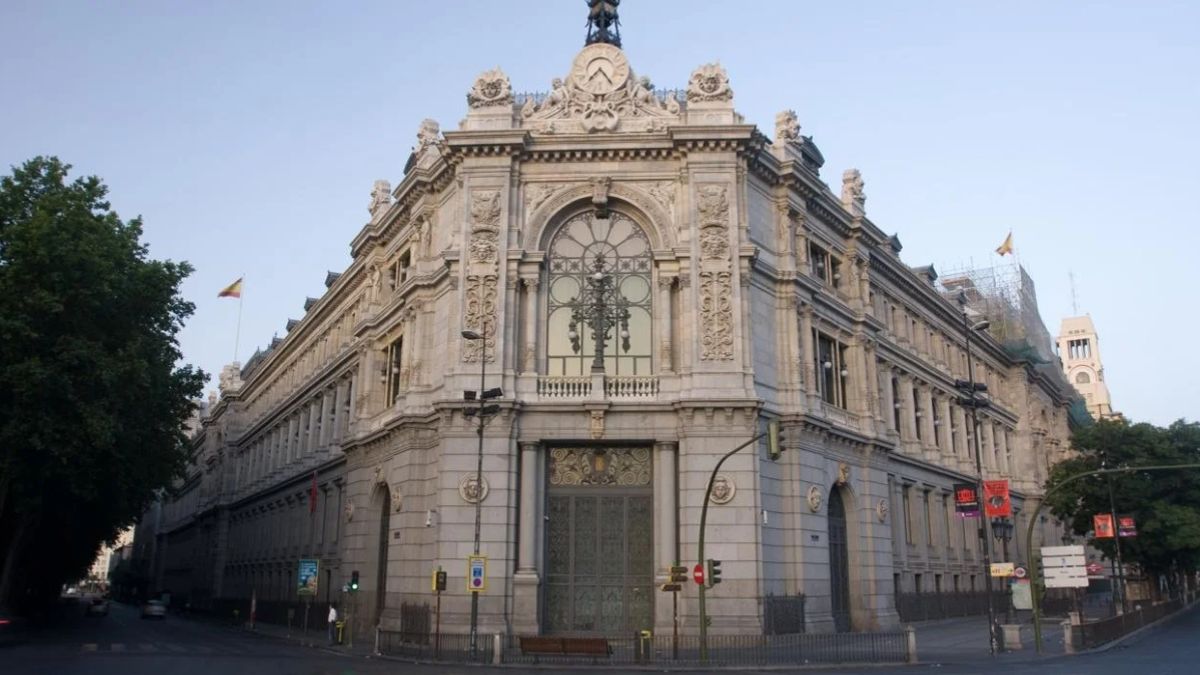 Fachada del Banco Central de España