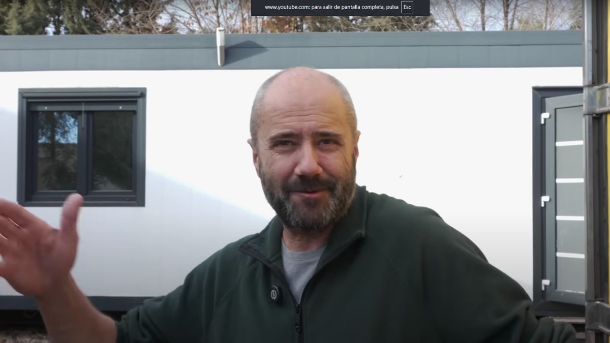 José Antonio durante el vídeo