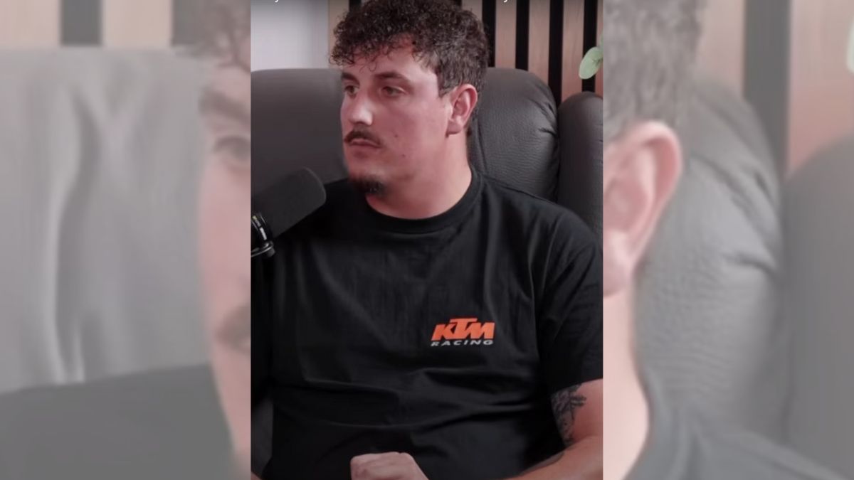 Antonio Reyes durante el podcast