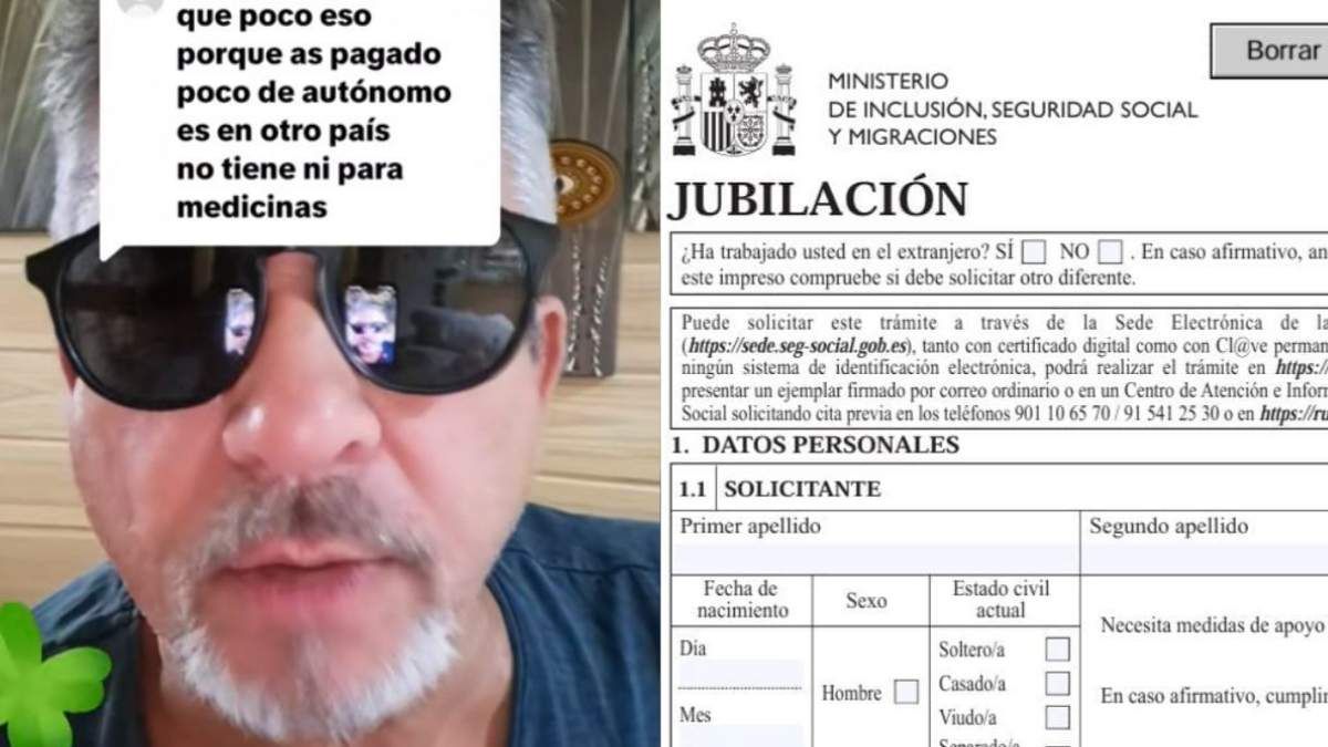 El autónomo jubilado en el vídeo