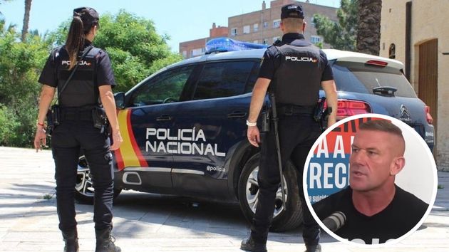 patrulla policia nacional sergio luque subinspector