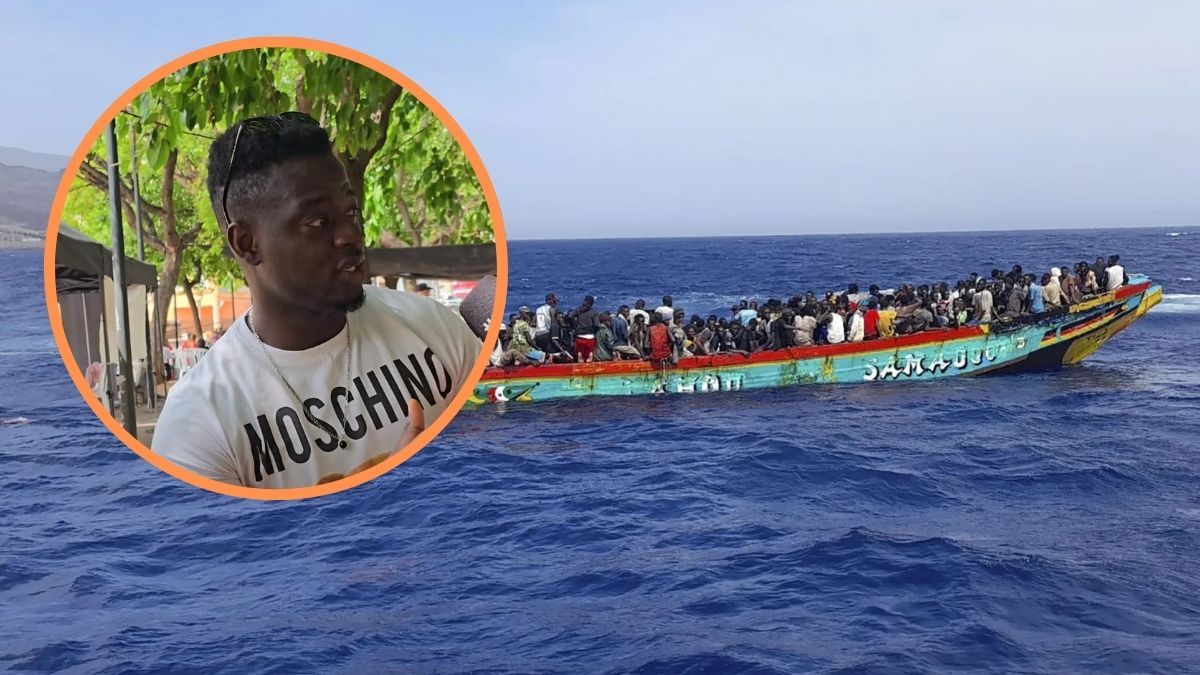 Ibu, durante la entrevista en el pódcast 'Historias de inmigrantes'