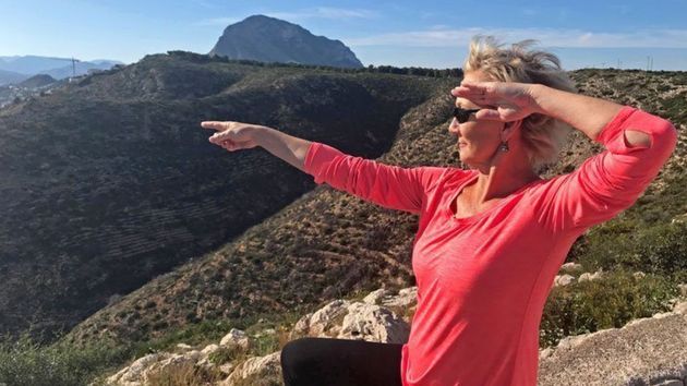 La jubilada en las montañas de Denia