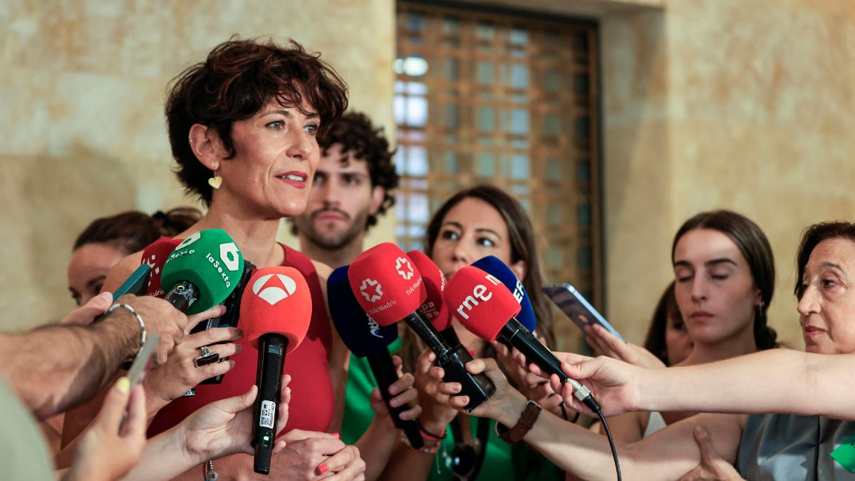 Elma Saiz, ministra de Inclusión, Seguridad Social y Migraciones