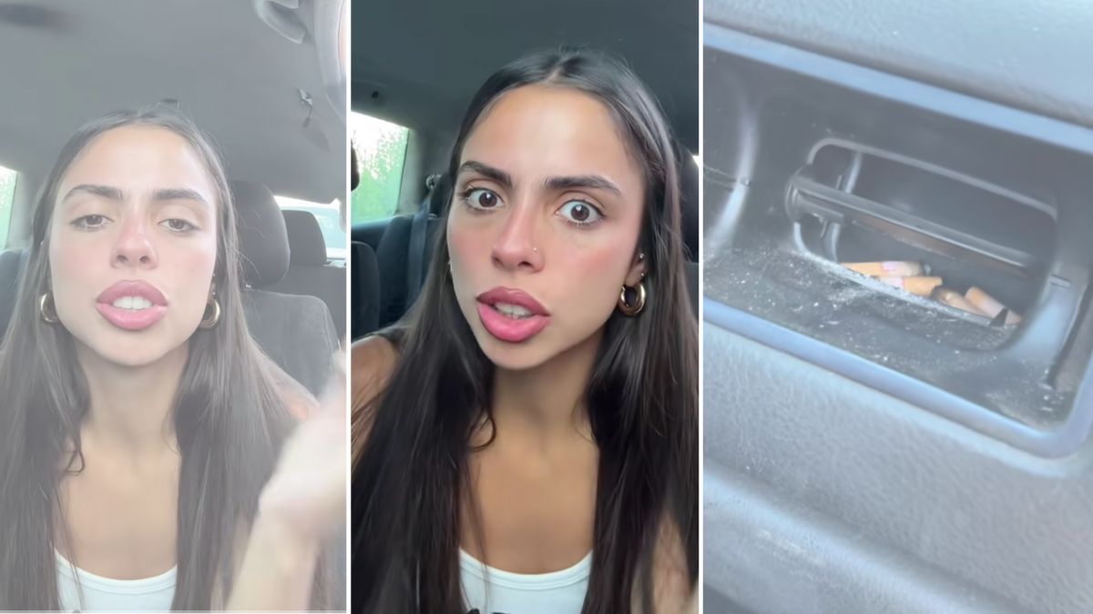 Vídeo de la mujer en Tiktok