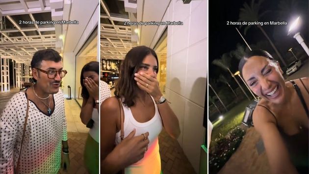 Influencers dejan el coche dos horas en un parking de Marbella y cuando ven el ticket flipan con el precio: “no te puedo creer”