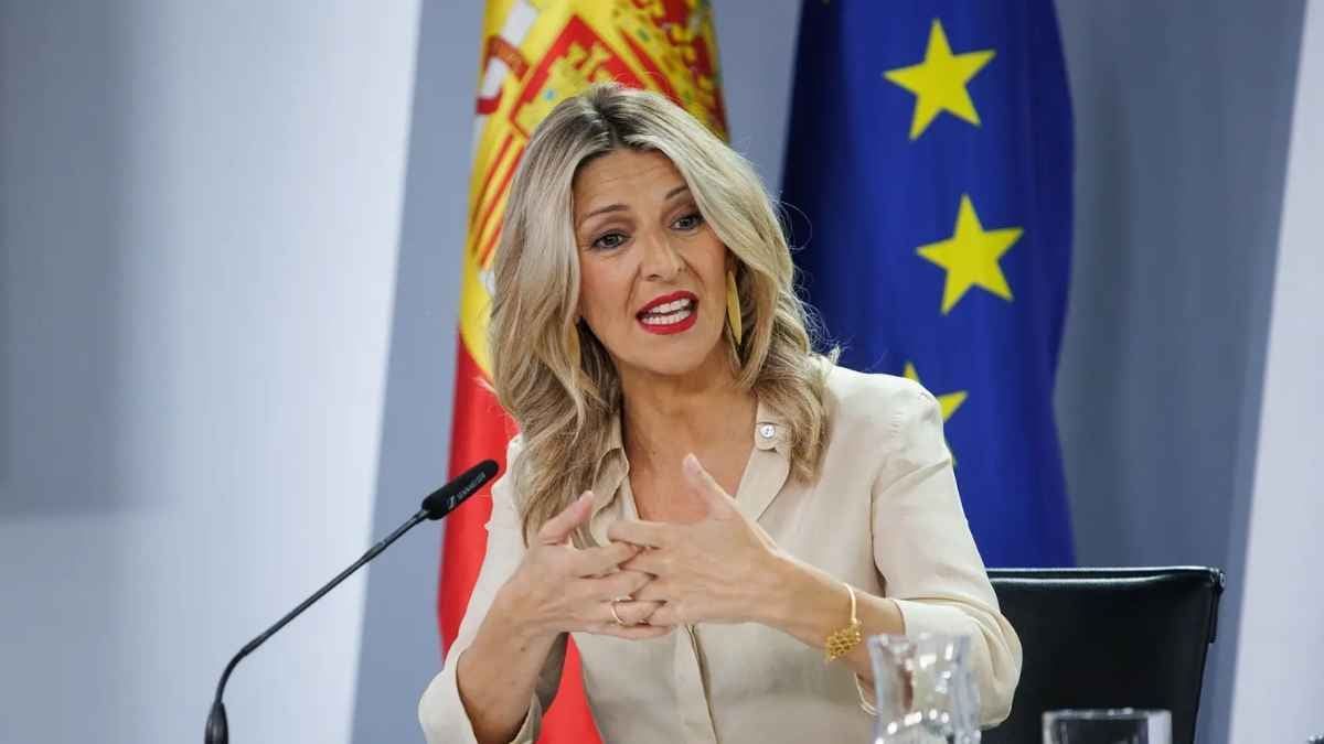 Ministra de Trabajo, Yolanda Díaz