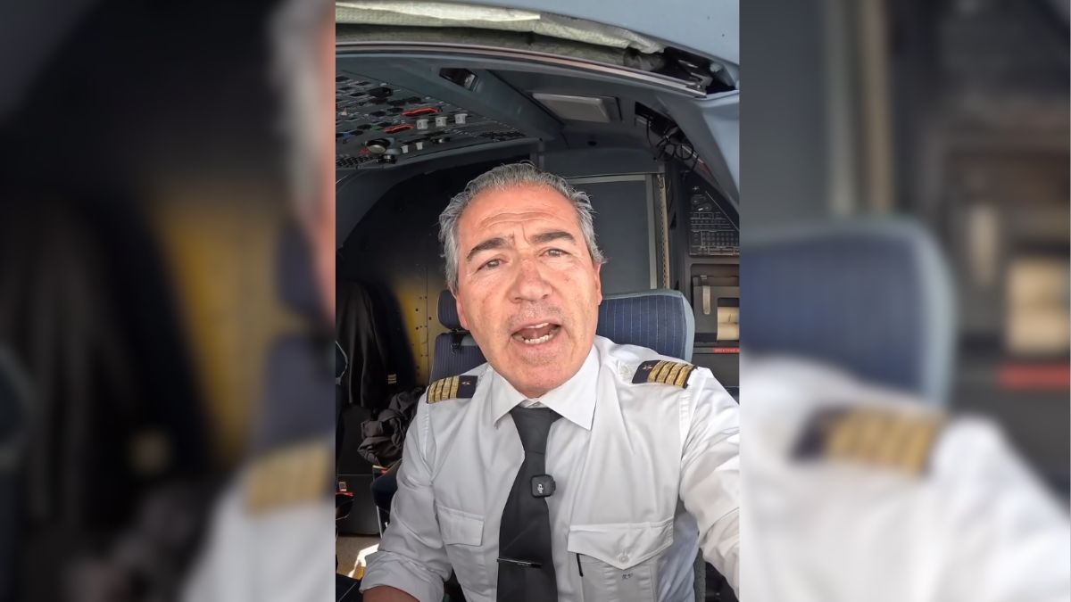 Ramón Vallés, piloto de Iberia