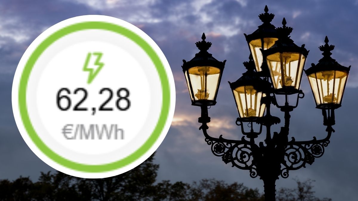 Precio de la luz por horas