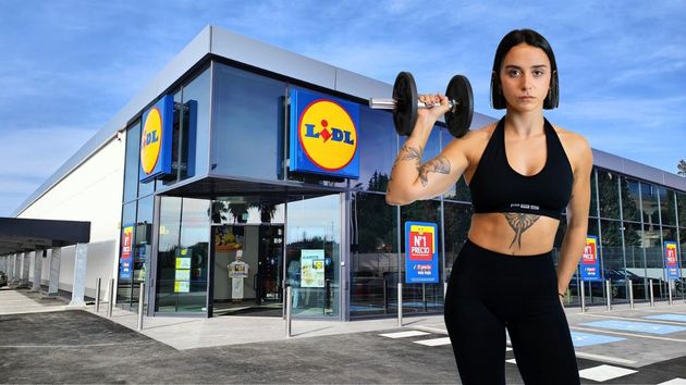 María Amador (21 años), experta en fitness, enseña los mejores snacks 0 Kcal de Lidl: “cuando picoteamos muchas veces nos pasamos de nuestro déficit calórico”