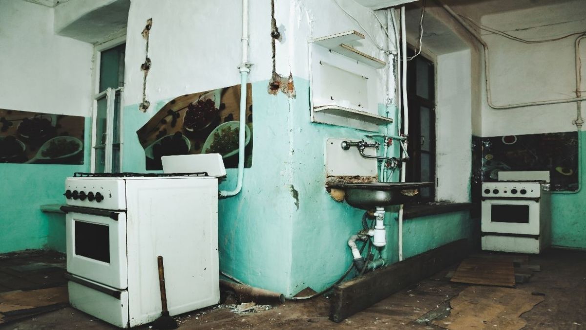 Una vivienda en malas condiciones 