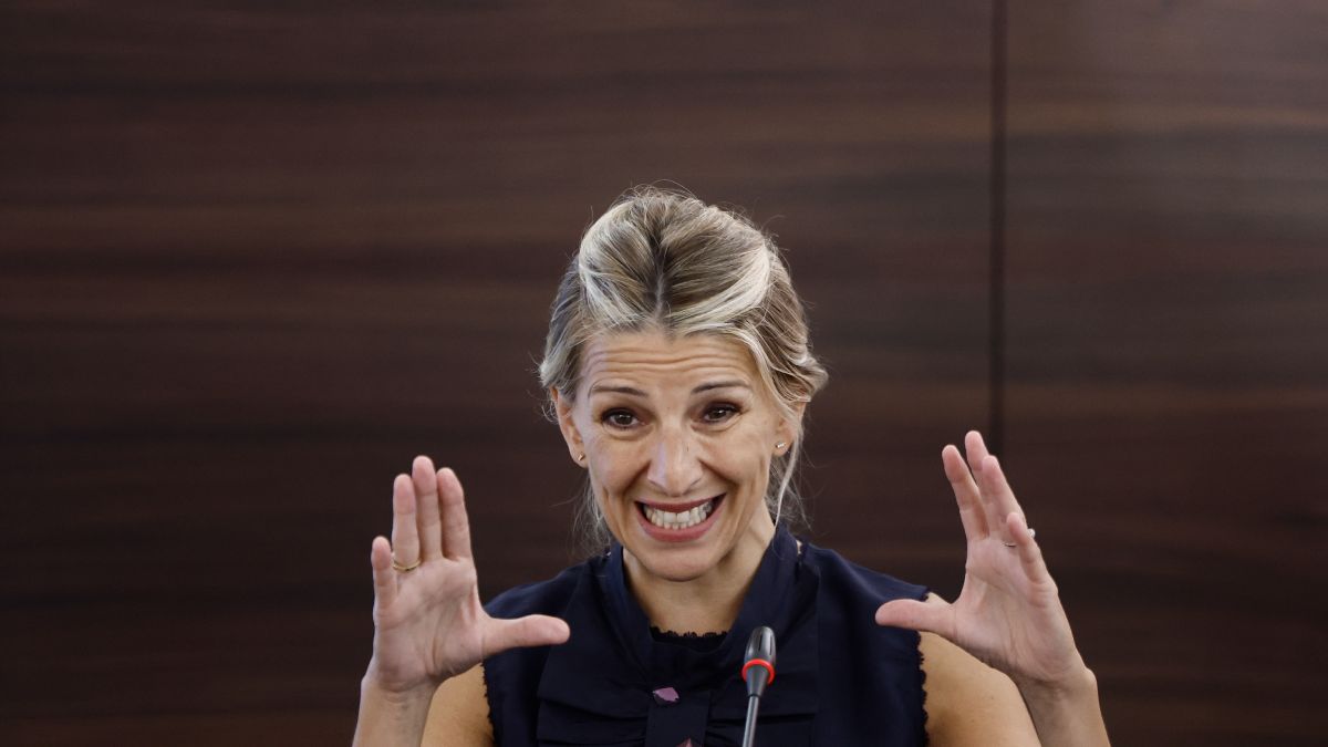 La ministra de Trabajo, Yolanda Díaz