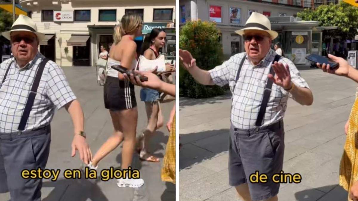 El jubilado parado por la calle