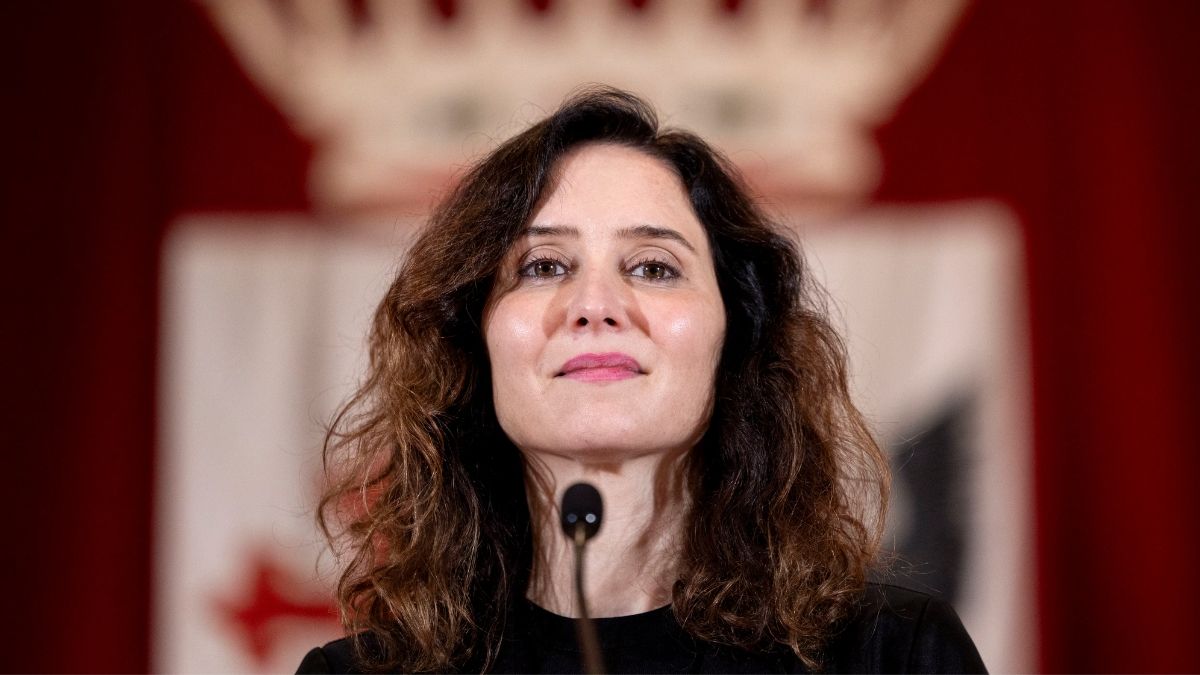 La presidenta de la Comunidad de Madrid, Isabel Díaz Ayuso