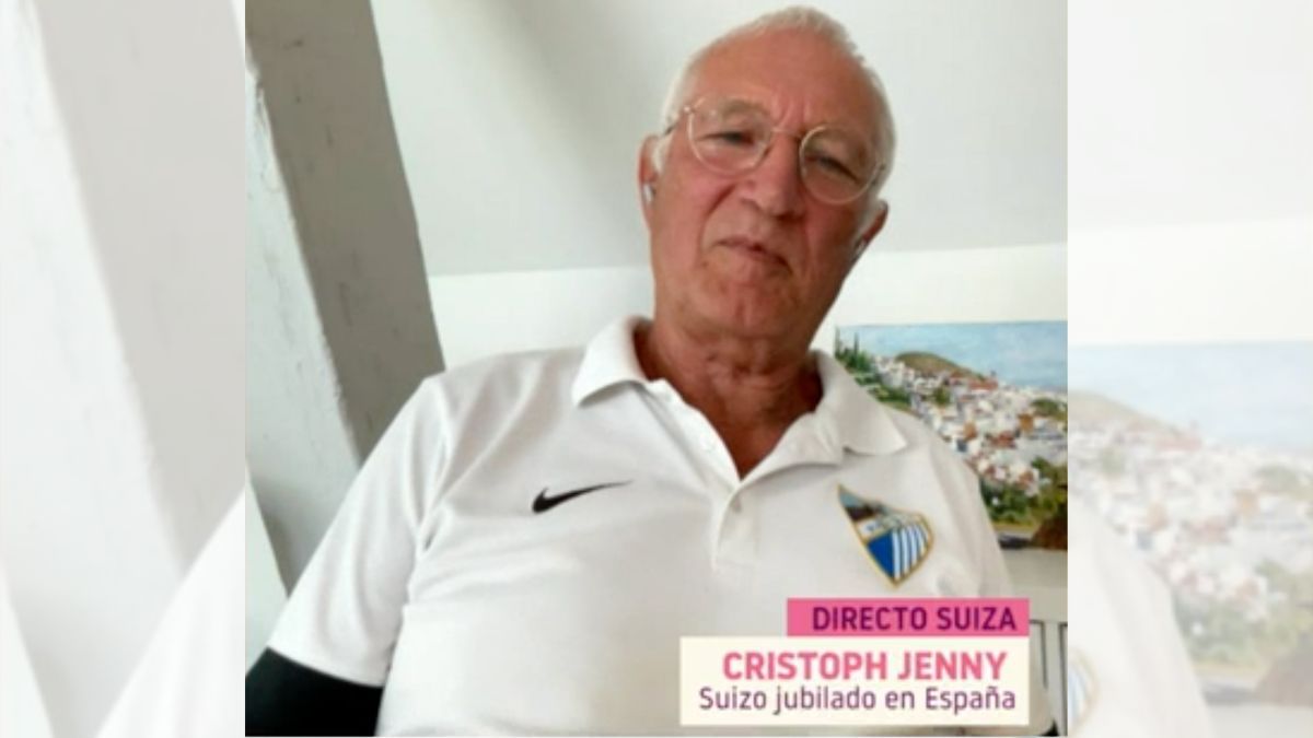 Cristoph Jenny, jubilado suizo