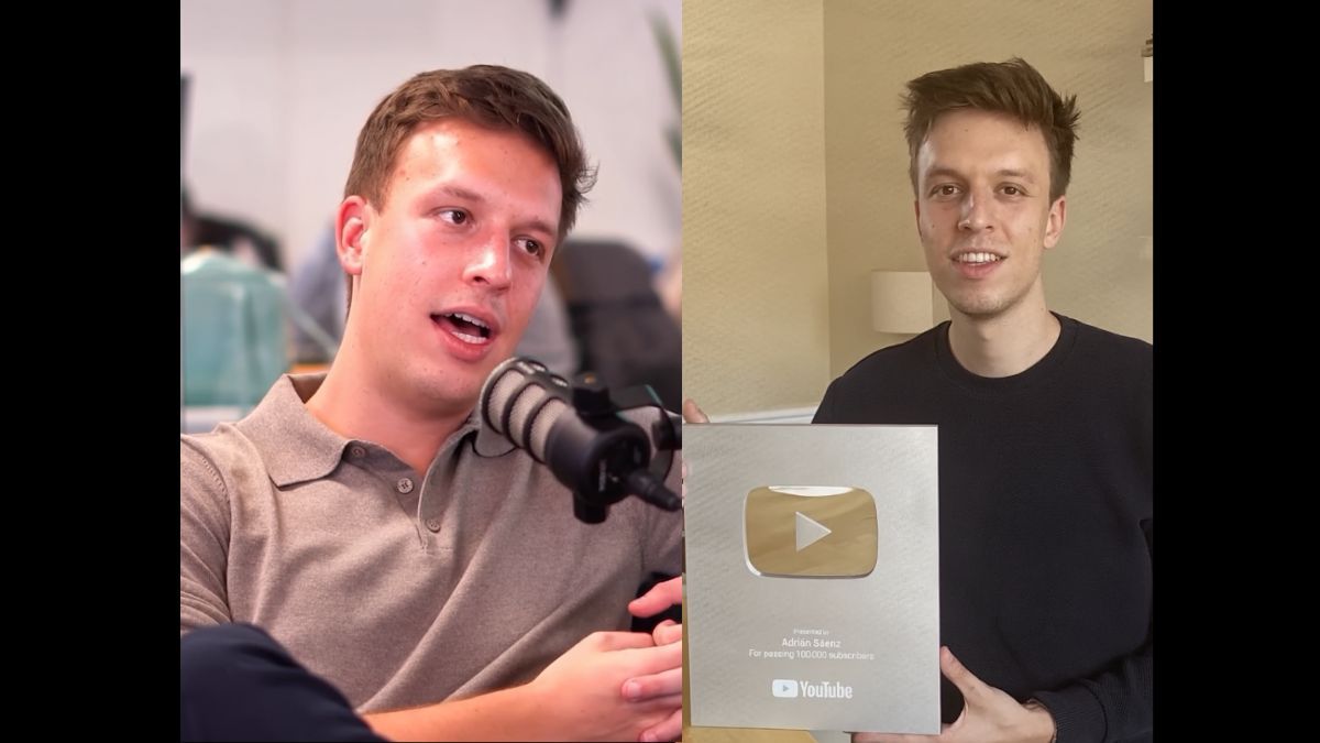 Adrián Sáenz, youtuber