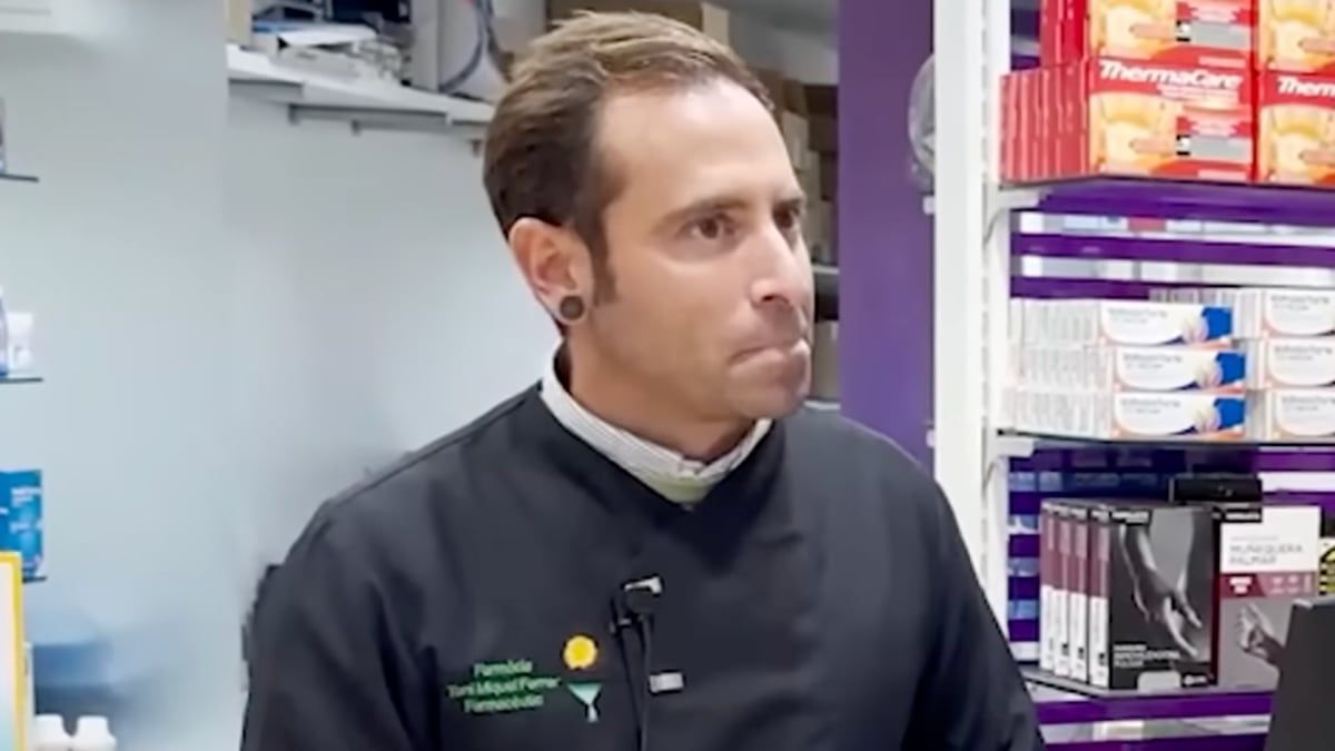Toni Miquel Ferrer, dueño de una farmacia