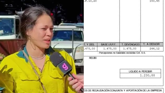 Una operadora de montacargas, sin pelos en la lengua cuando habla de su salario: “gano 1.565 euros a la semana y sólo tuve que hacer un curso de formación de 3 días”