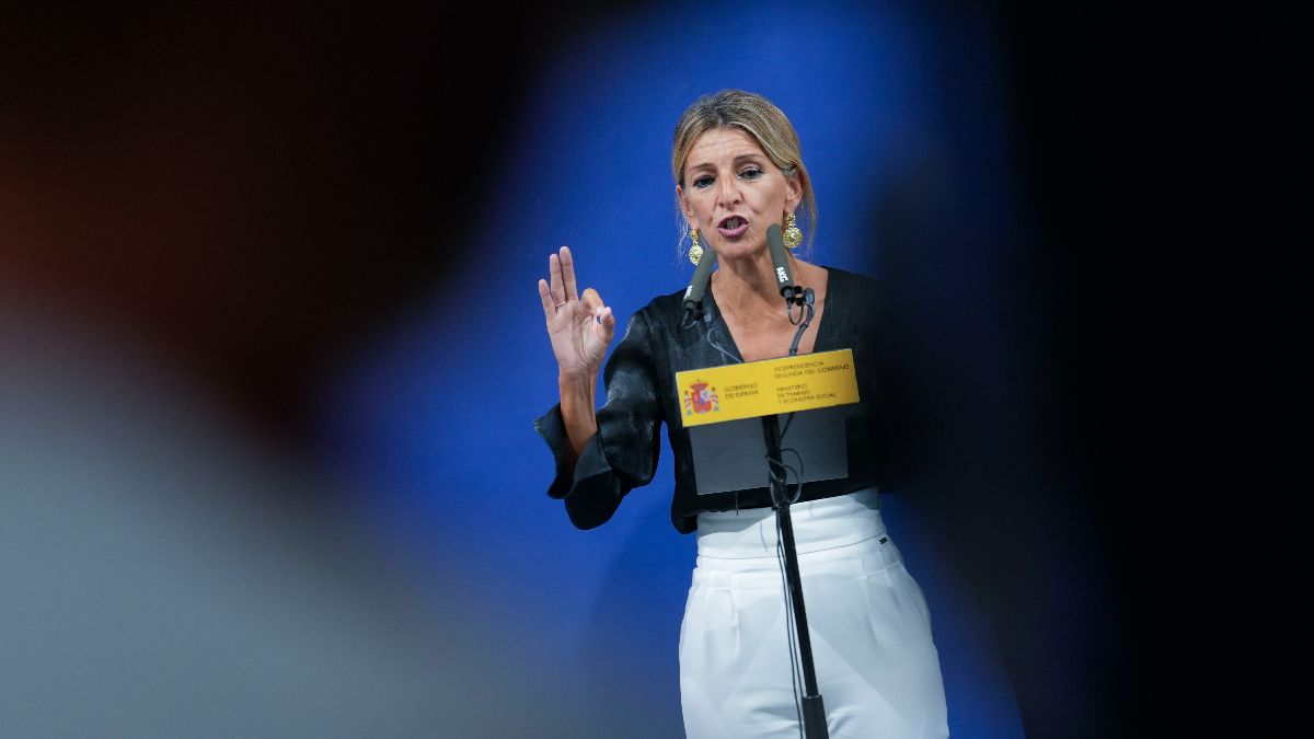 La vicepresidenta segunda y ministra de Trabajo, Yolanda Díaz