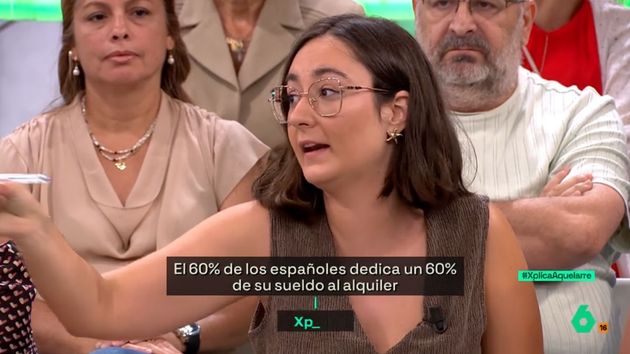 Pilar Blasco, joven politóloga: “Lo que no puede ser es que tengamos que dedicar más del 100% de nuestro salario en poder pagar el alquiler. La solución no puede ser alquilar habitaciones”