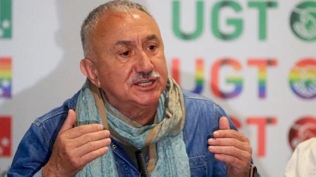 Pepe Álvarez, de UGT, sobre la reducción de jornada: “No será Sánchez el que pierda la votación, la perderá la cajera de supermercado o el señor que está recogiendo fruta”