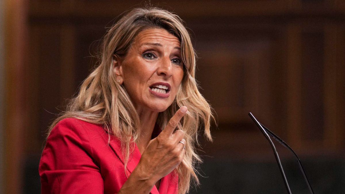 Yolanda Díaz en el Congreso de los Diputados