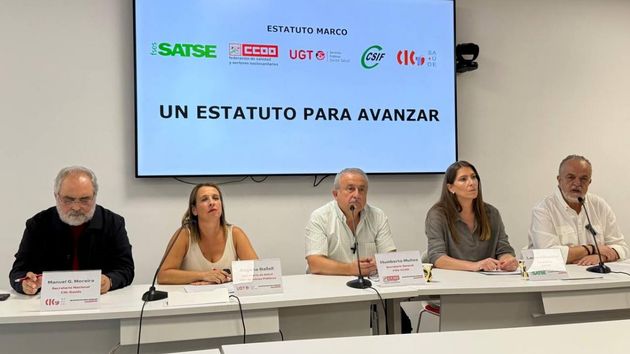 Los sindicatos del Ámbito convocan movilizaciones desde el 16 de septiembre por el bloqueo de la reforma del Estatuto Marco