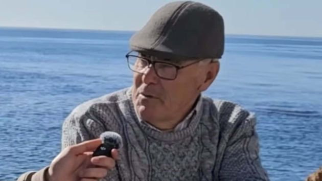 Jubilado entrevistado