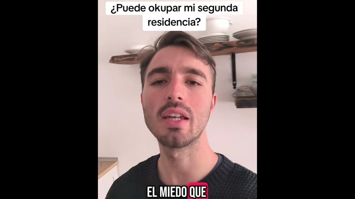 Moradai durante el vídeo de Tiktok
