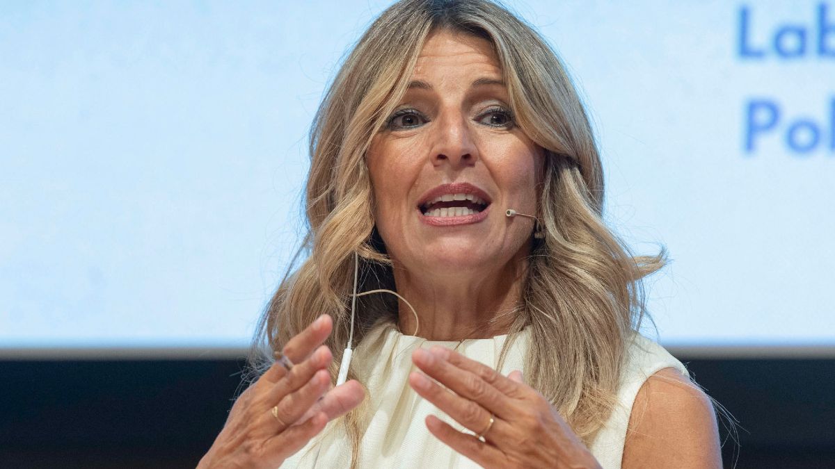 La ministra de Trabajo, Yolanda Díaz