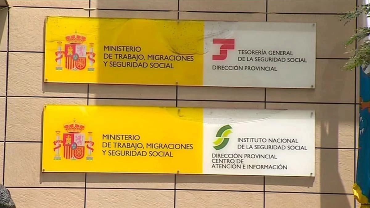 Fachada de la Seguridad Social